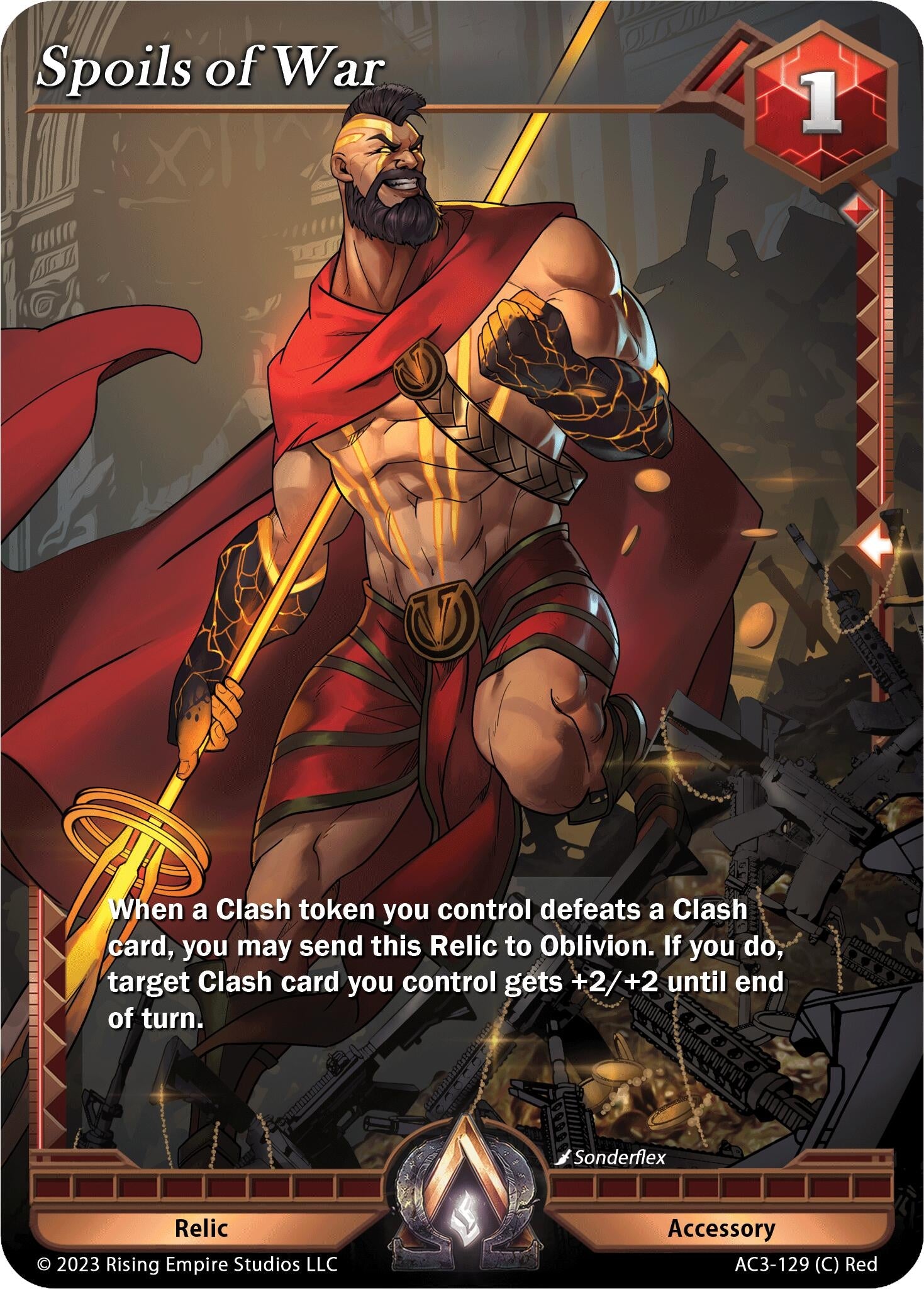 Image for Spoils of War (Unrivaled) (AC3-129) - Alpha Clash