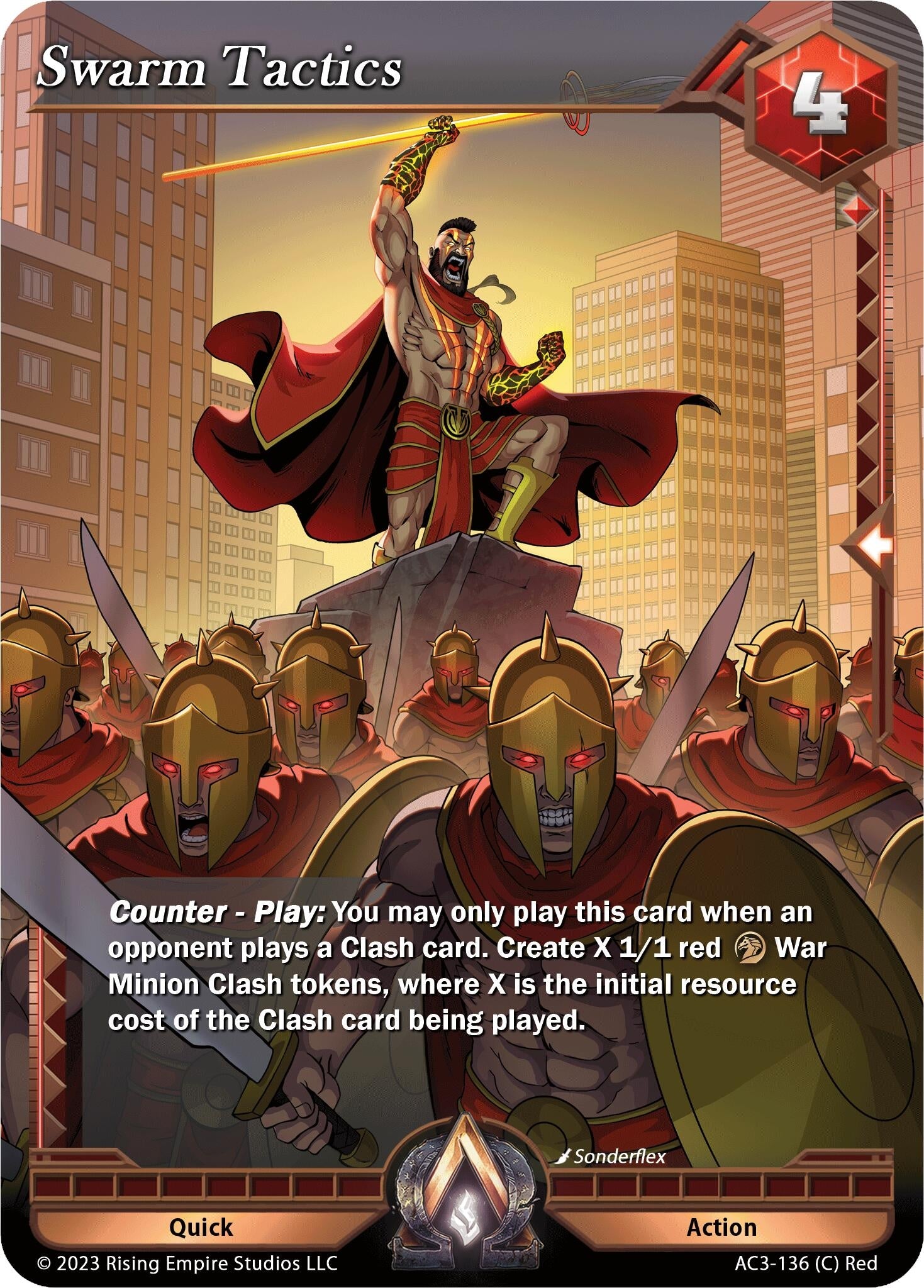 Image for Swarm Tactics (Unrivaled) (AC3-136) - Alpha Clash