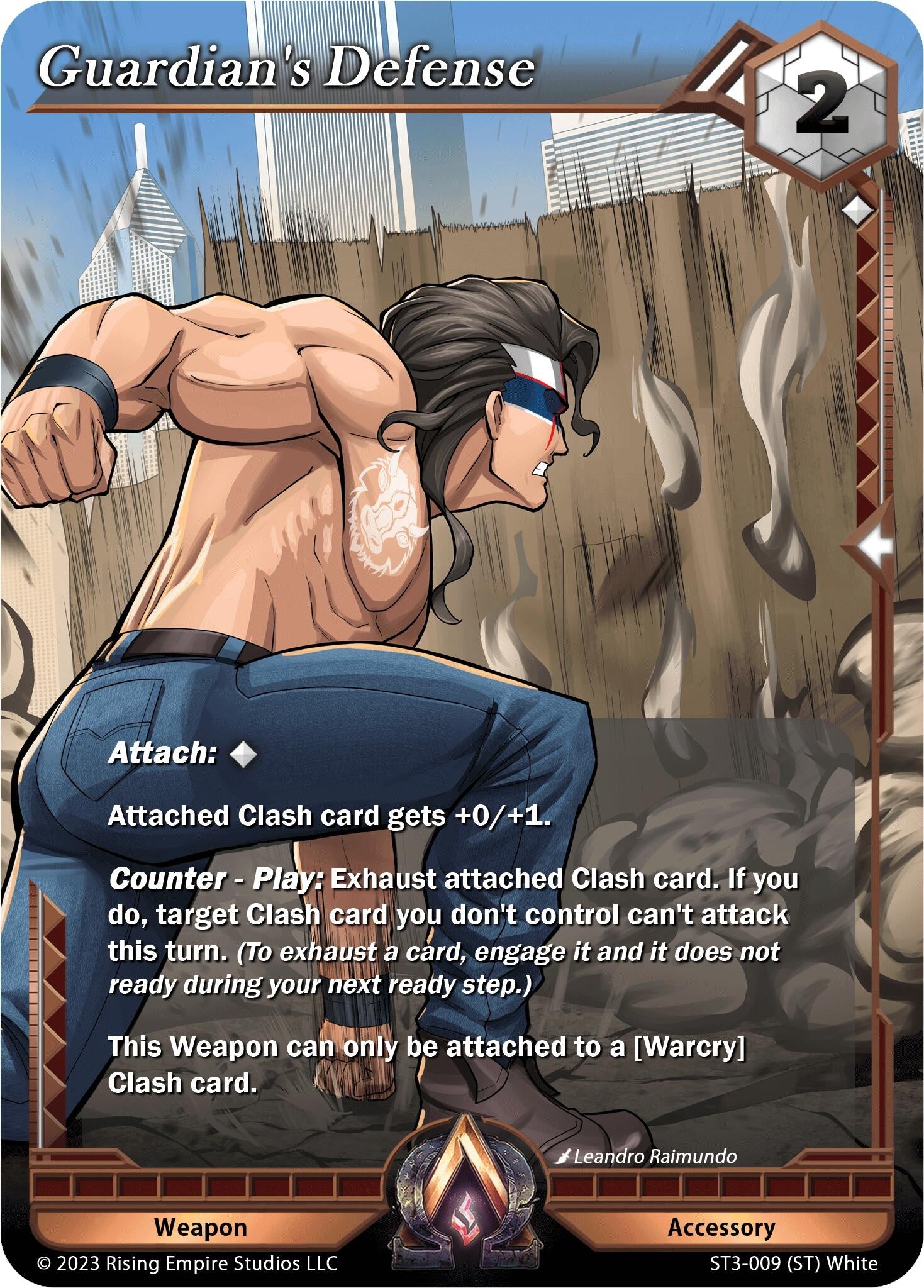 Image for Guardian's Defense (Unrivaled) (ST3-009) - Alpha Clash