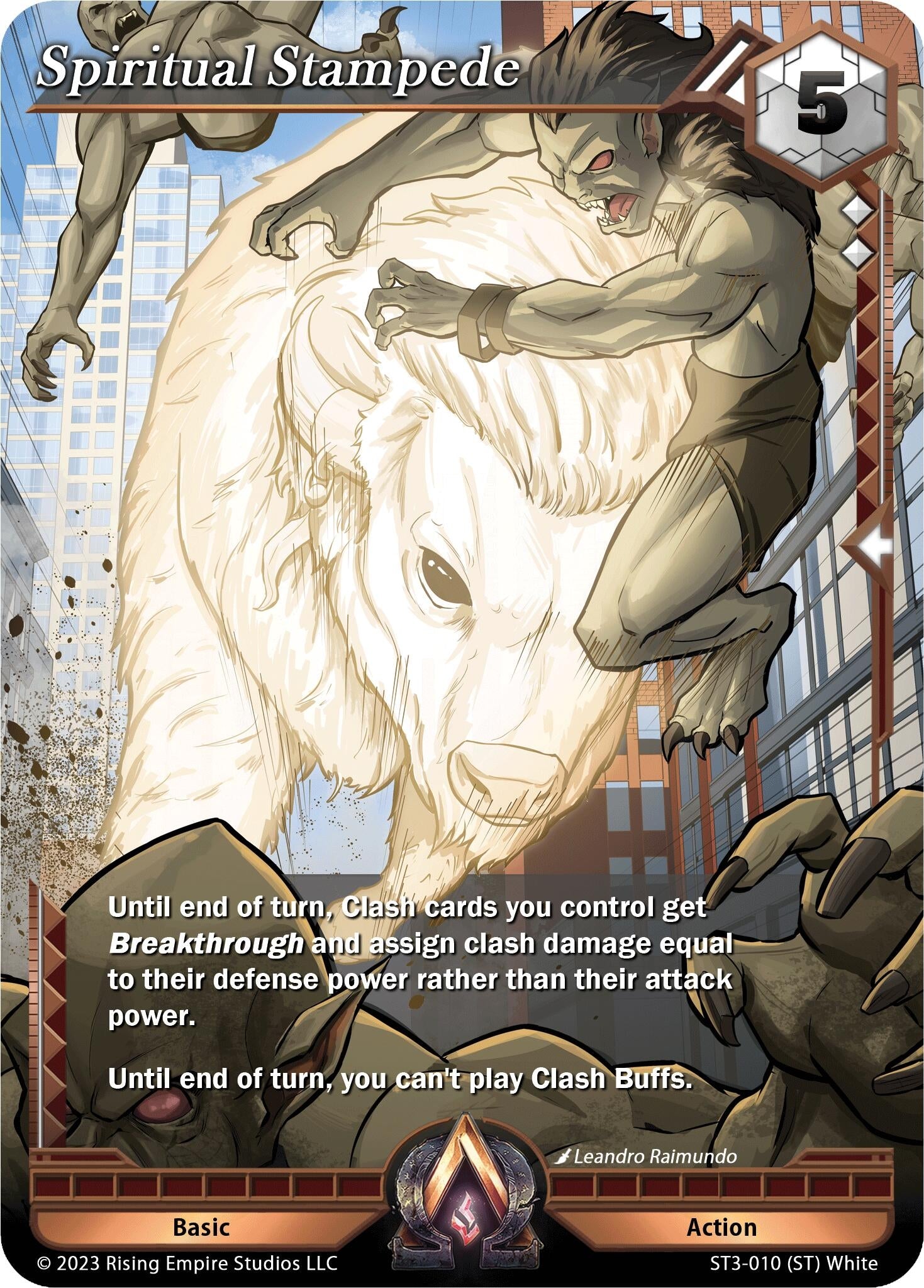 Image for Spiritual Stampede (Unrivaled) (ST3-010) - Alpha Clash