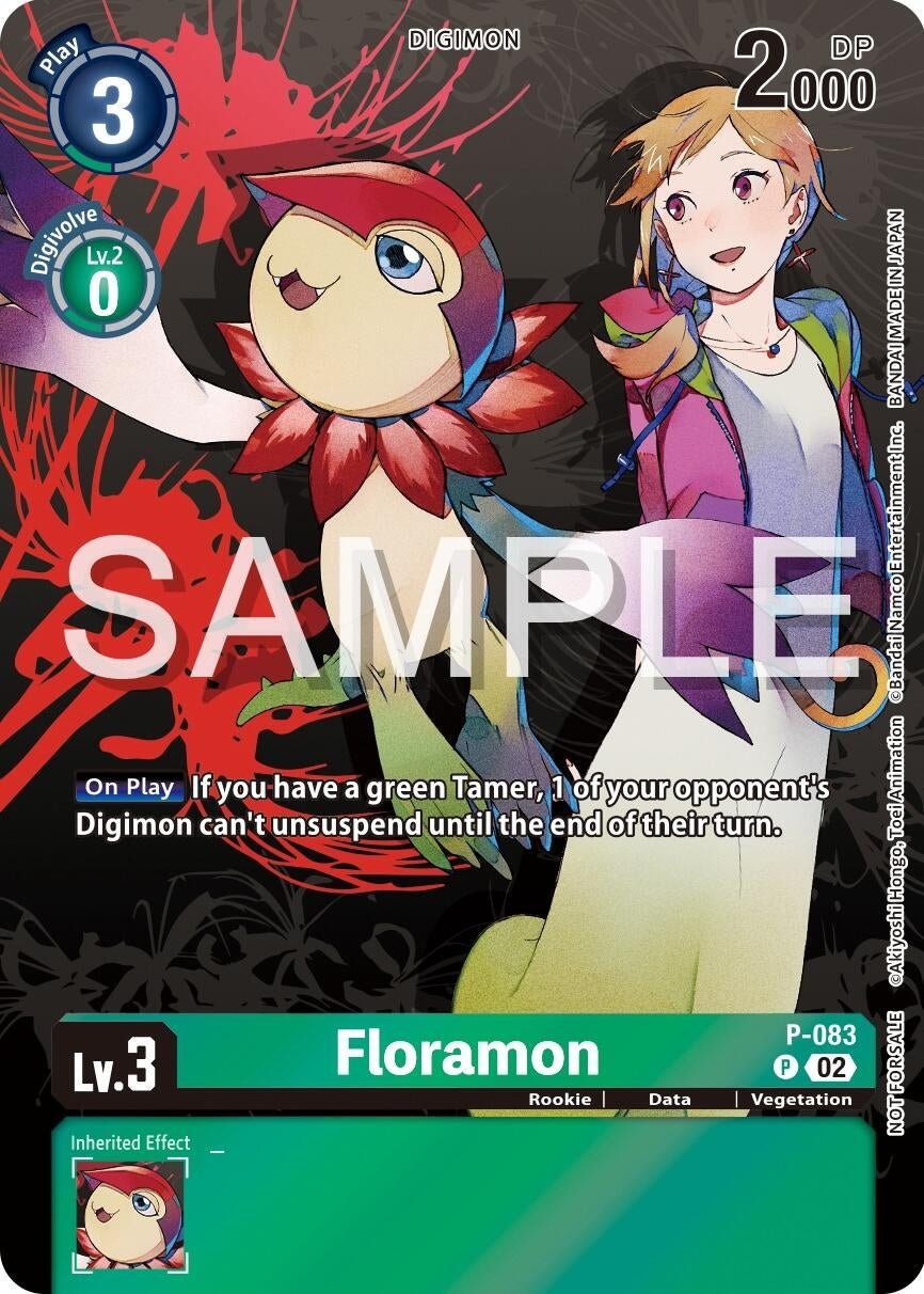 Image for Floramon - P-083 (Official Tournament Pack Vol.13) (D-PR) (P-083 P) - Digimon Card Game