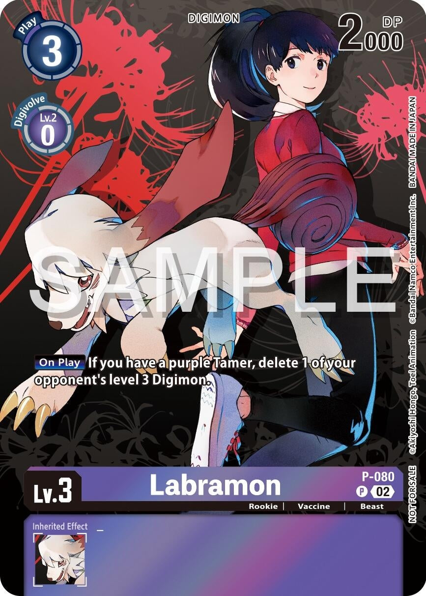 Image for Labramon - P-080 (Official Tournament Pack Vol.13) (D-PR) (P-080 P) - Digimon Card Game