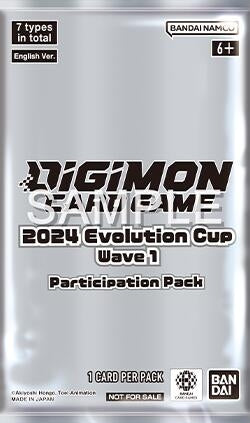 Image for 2024 Evolution Cup - Wave 1 Participation Pack - Digimon Card Game