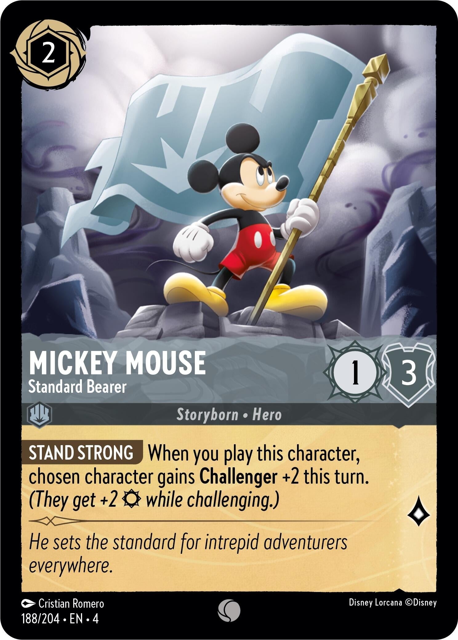 Image for Mickey Mouse - Standard Bearer (4) (188)