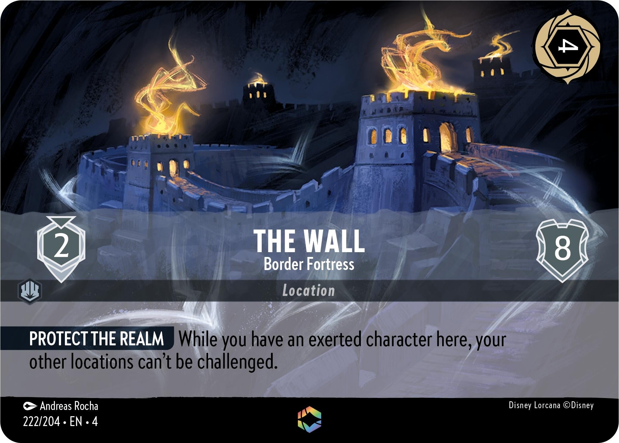 Image for The Wall - Border Fortress (Enchanted) (4) (222)