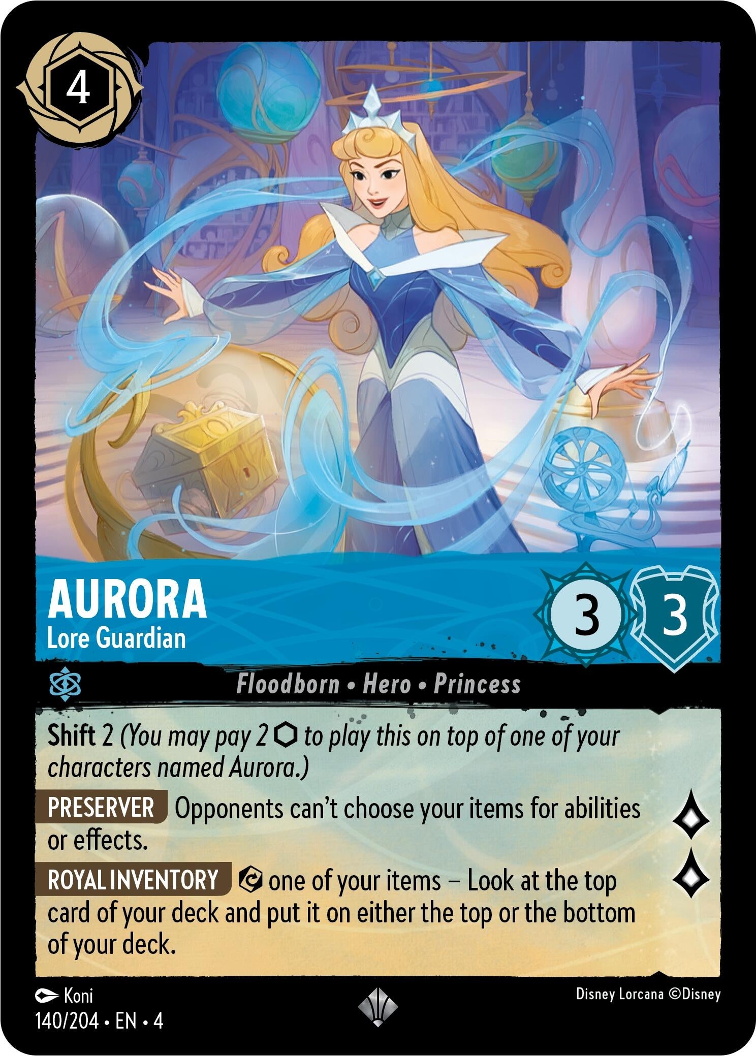 Image for Aurora - Lore Guardian (4) (140)