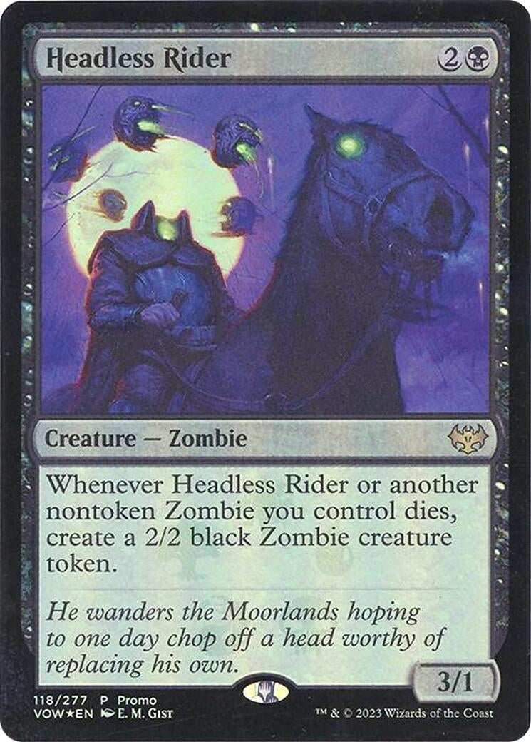 Image for Headless Rider (Media Promos) (118) - Magic: The Gathering