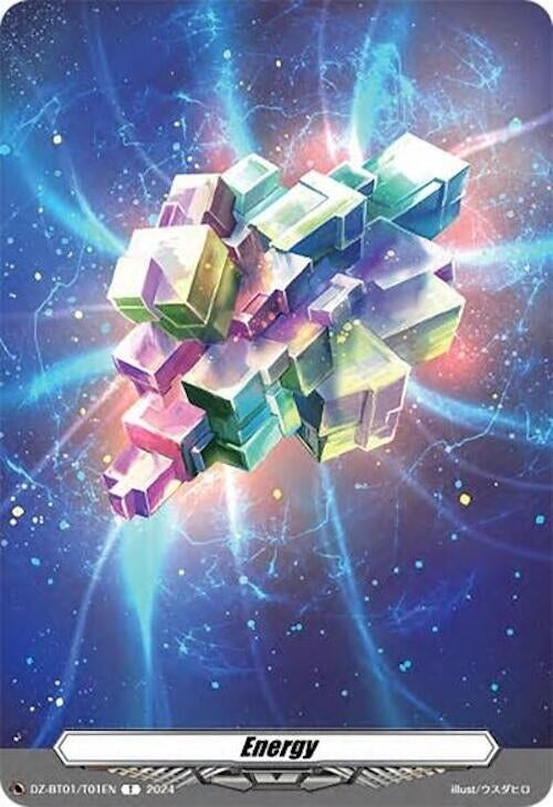 Image for Energy Token // Fated Clash Ad Back (DZ-BT01: Fated Clash) (DZ-BT01/T01EN) - Cardfight Vanguard
