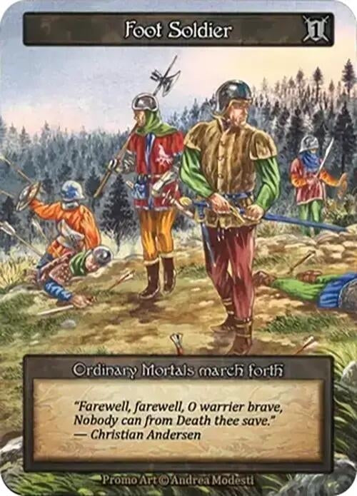 Image for Foot Soldier (Forest) (Dust Reward Promos) - Sorcery: Contested Realm