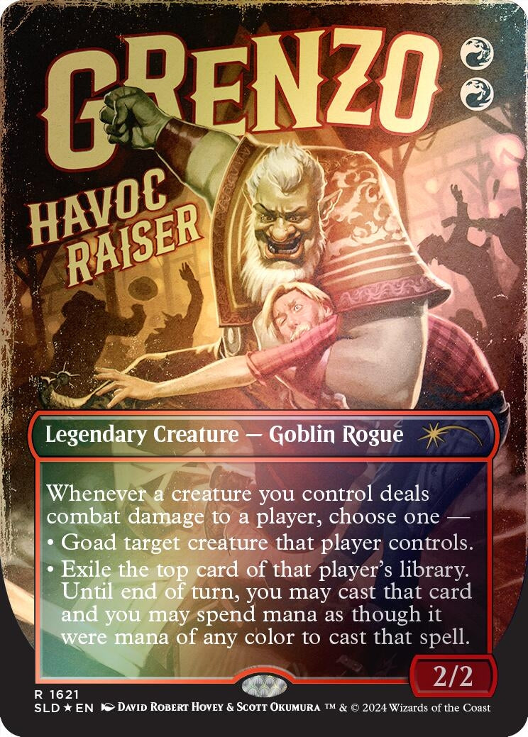 Image for Grenzo, Havoc Raiser (Rainbow Foil) (Secret Lair Drop Series) (1621) - Magic: The Gathering