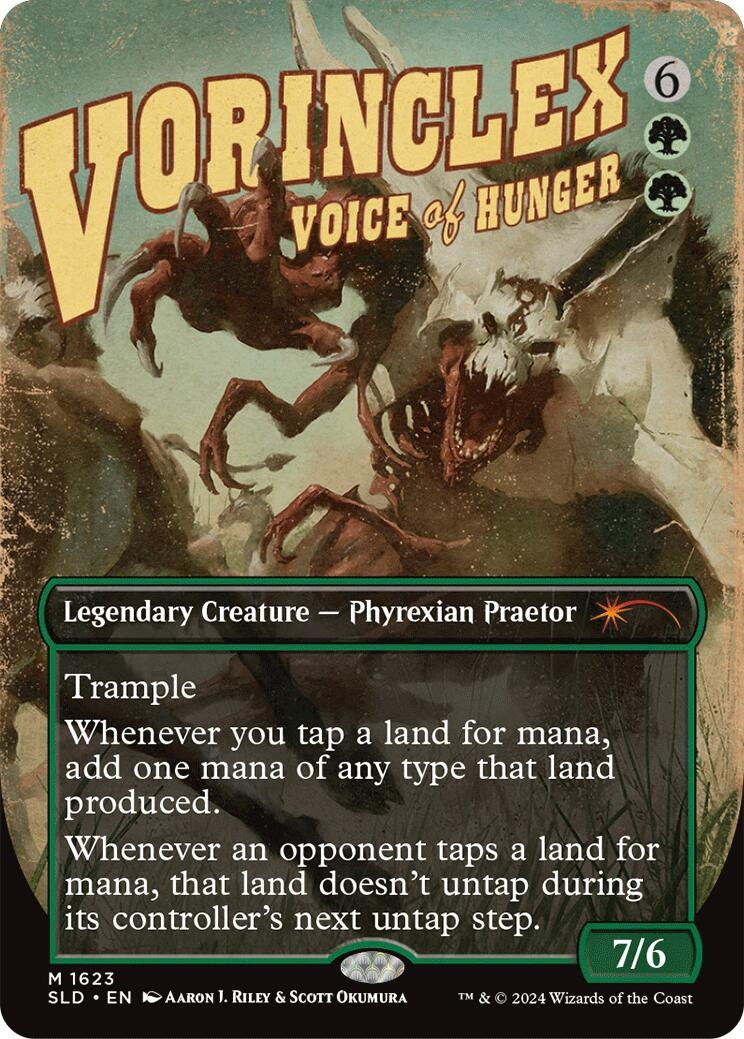 Image for Vorinclex, Voice of Hunger (Secret Lair Drop Series) (1623) - Magic: The Gathering