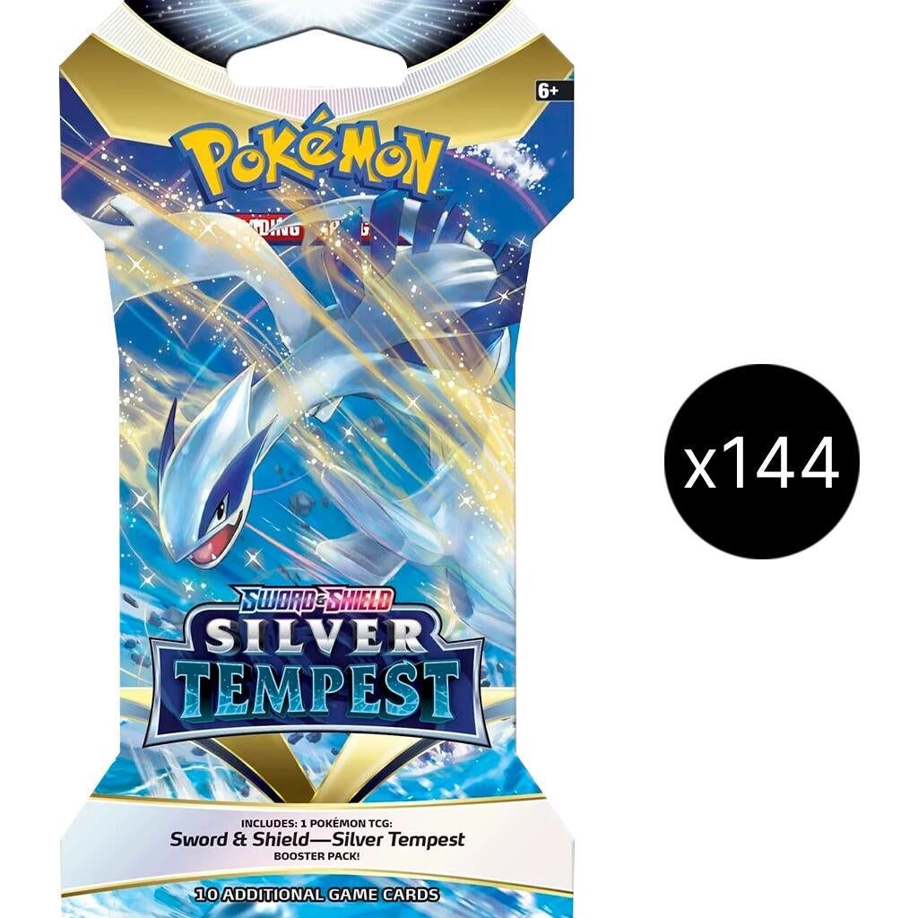 Image for Silver Tempest Sleeved Booster Pack Case - Pokemon