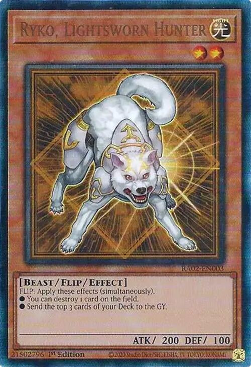 Image for Ryko, Lightsworn Hunter (PUR) (25th Anniversary Rarity Collection II) (RA02-EN003) - YuGiOh