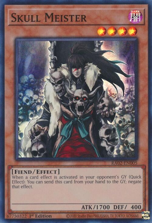Image for Skull Meister (25th Anniversary Rarity Collection II) (RA02-EN005) - YuGiOh