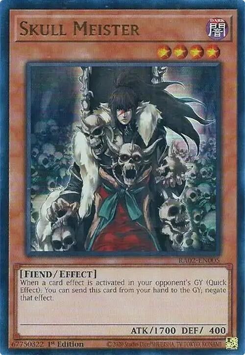 Image for Skull Meister (UR) (25th Anniversary Rarity Collection II) (RA02-EN005) - YuGiOh