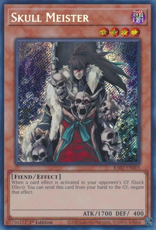 Image for Skull Meister (Secret Rare) (25th Anniversary Rarity Collection II) (RA02-EN005) - YuGiOh