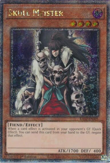 Image for Skull Meister (Quarter Century Secret Rare) (25th Anniversary Rarity Collection II) (RA02-EN005) - YuGiOh
