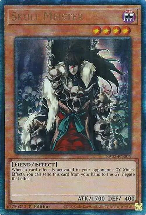 Image for Skull Meister (PUR) (25th Anniversary Rarity Collection II) (RA02-EN005) - YuGiOh