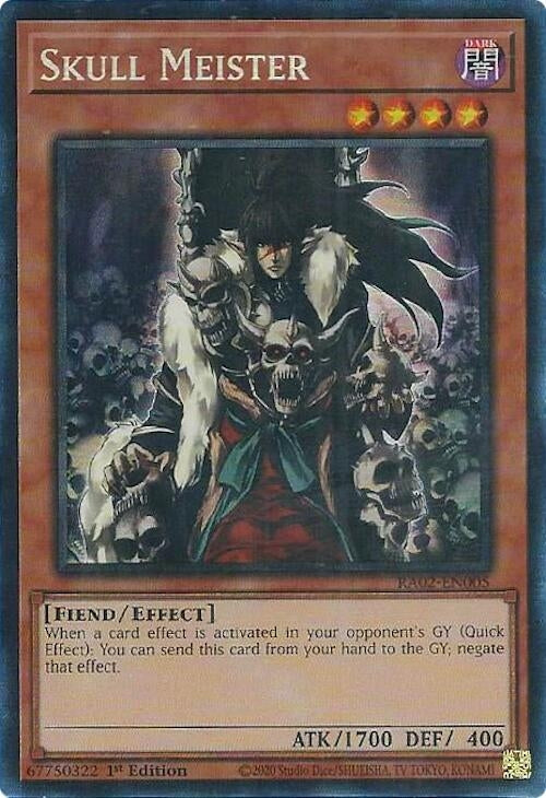 Image for Skull Meister (PCR) (25th Anniversary Rarity Collection II) (RA02-EN005) - YuGiOh