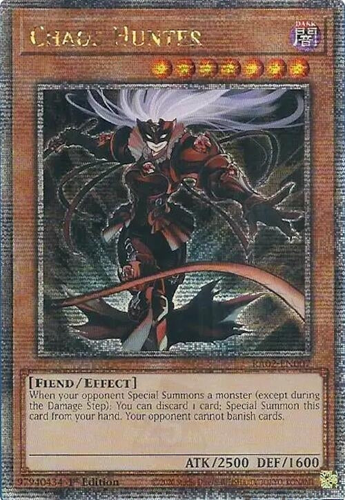 Image for Chaos Hunter (Quarter Century Secret Rare) (25th Anniversary Rarity Collection II) (RA02-EN007) - YuGiOh