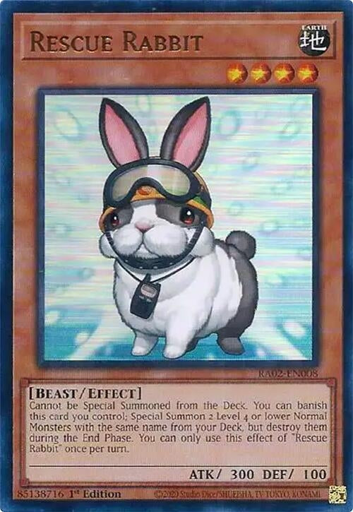 Image for Rescue Rabbit (UR) (25th Anniversary Rarity Collection II) (RA02-EN008) - YuGiOh