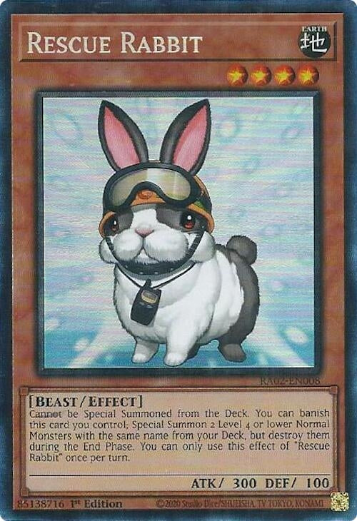 Image for Rescue Rabbit (PCR) (25th Anniversary Rarity Collection II) (RA02-EN008) - YuGiOh