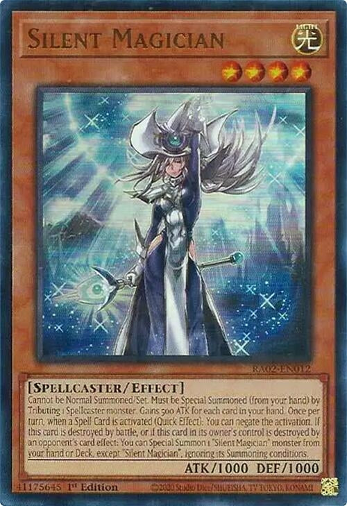 Image for Silent Magician (UR) (25th Anniversary Rarity Collection II) (RA02-EN012) - YuGiOh