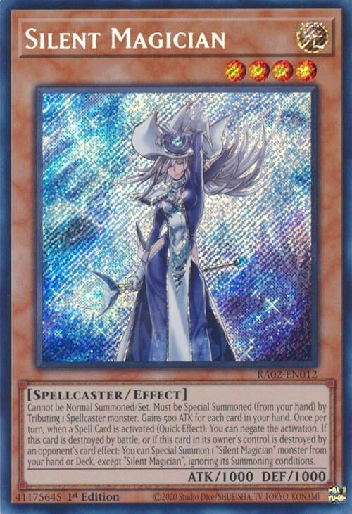 Image for Silent Magician (Secret Rare) (25th Anniversary Rarity Collection II) (RA02-EN012) - YuGiOh