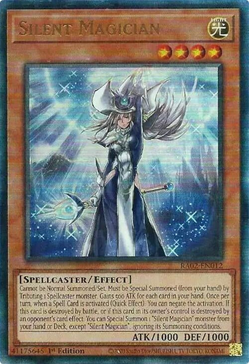 Image for Silent Magician (PUR) (25th Anniversary Rarity Collection II) (RA02-EN012) - YuGiOh