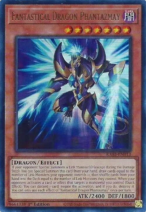 Image for Fantastical Dragon Phantazmay (Alternate Art) (UR) (25th Anniversary Rarity Collection II) (RA02-EN013) - YuGiOh