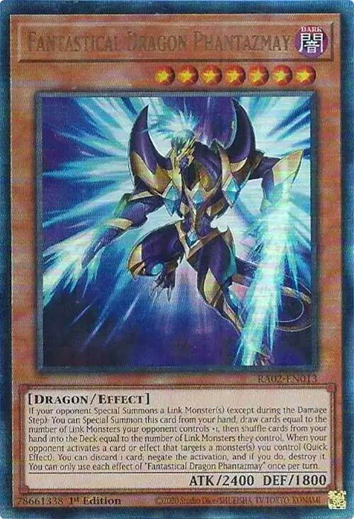 Image for Fantastical Dragon Phantazmay (Alternate Art) (PUR) (25th Anniversary Rarity Collection II) (RA02-EN013) - YuGiOh