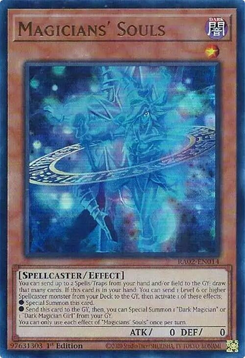 Image for Magicians' Souls (UR) (25th Anniversary Rarity Collection II) (RA02-EN014) - YuGiOh