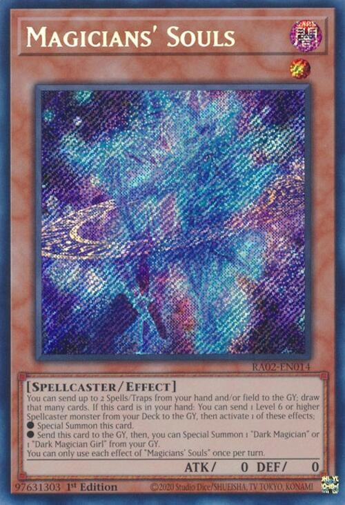 Image for Magicians' Souls (Secret Rare) (25th Anniversary Rarity Collection II) (RA02-EN014) - YuGiOh