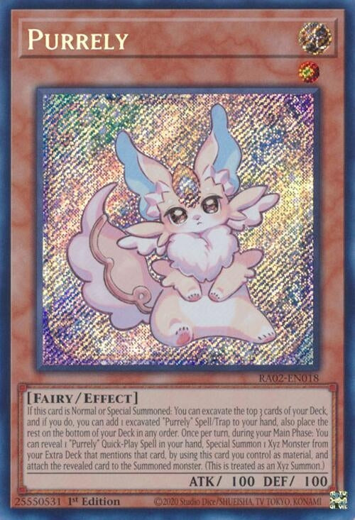 Image for Purrely (Secret Rare) (25th Anniversary Rarity Collection II) (RA02-EN018) - YuGiOh