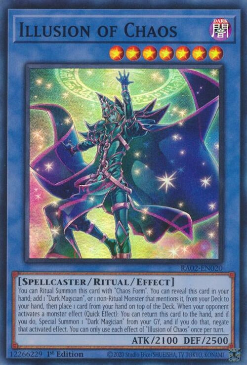 Image for Illusion of Chaos (25th Anniversary Rarity Collection II) (RA02-EN020) - YuGiOh