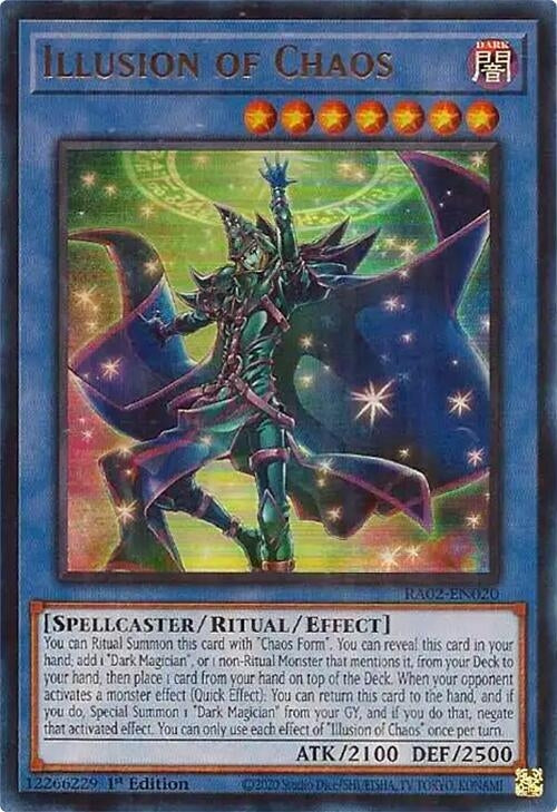 Image for Illusion of Chaos (UR) (25th Anniversary Rarity Collection II) (RA02-EN020) - YuGiOh