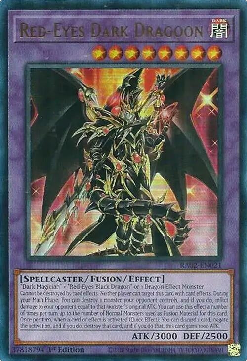 Image for Red-Eyes Dark Dragoon (UR) (25th Anniversary Rarity Collection II) (RA02-EN021) - YuGiOh