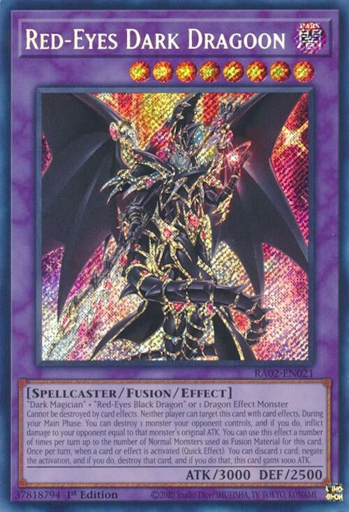 Image for Red-Eyes Dark Dragoon (Secret Rare) (25th Anniversary Rarity Collection II) (RA02-EN021) - YuGiOh
