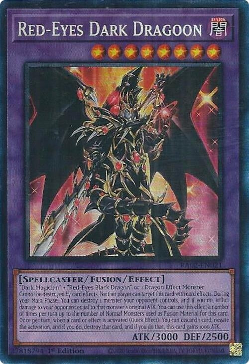 Image for Red-Eyes Dark Dragoon (PCR) (25th Anniversary Rarity Collection II) (RA02-EN021) - YuGiOh