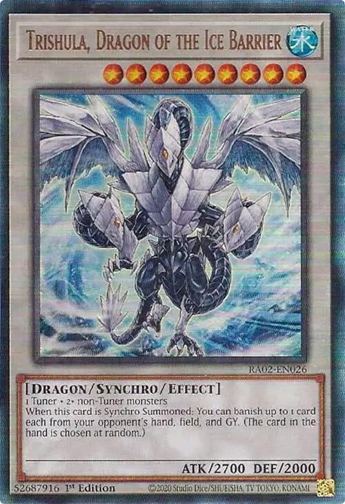 Image for Trishula, Dragon of the Ice Barrier (PUR) (25th Anniversary Rarity Collection II) (RA02-EN026) - YuGiOh