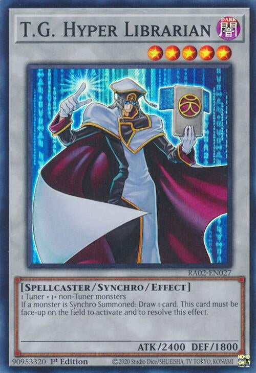 Image for T.G. Hyper Librarian (25th Anniversary Rarity Collection II) (RA02-EN027) - YuGiOh