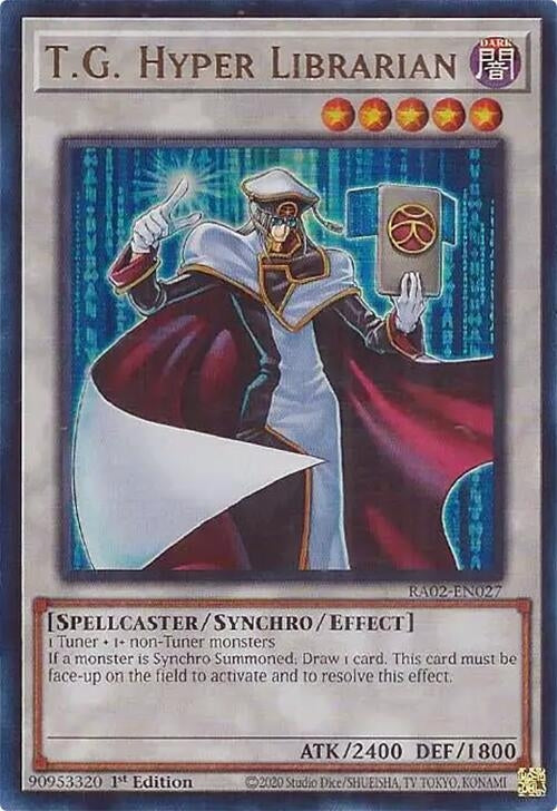 Image for T.G. Hyper Librarian (UR) (25th Anniversary Rarity Collection II) (RA02-EN027) - YuGiOh