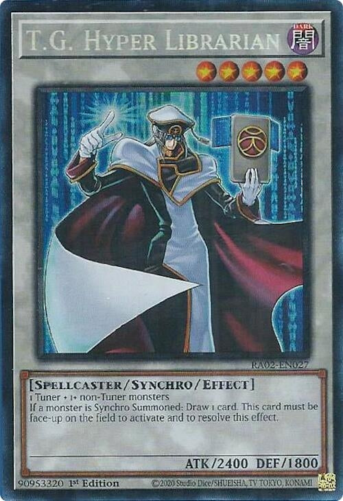 Image for T.G. Hyper Librarian (PCR) (25th Anniversary Rarity Collection II) (RA02-EN027) - YuGiOh