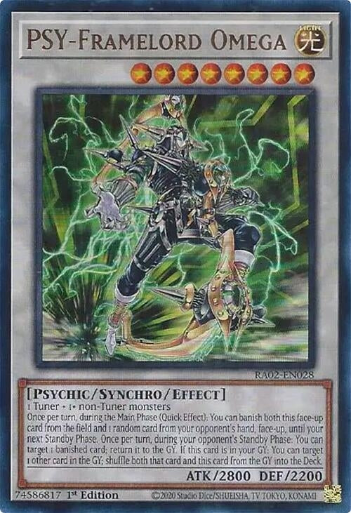 Image for PSY-Framelord Omega (UR) (25th Anniversary Rarity Collection II) (RA02-EN028) - YuGiOh