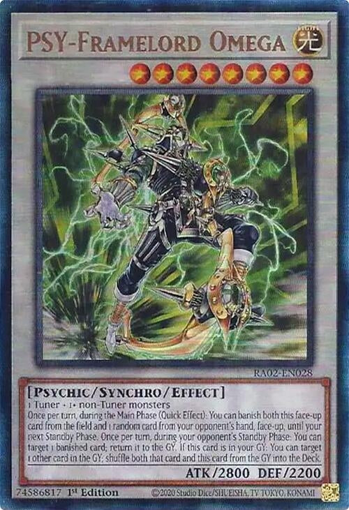 Image for PSY-Framelord Omega (PUR) (25th Anniversary Rarity Collection II) (RA02-EN028) - YuGiOh