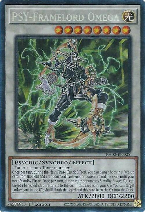 Image for PSY-Framelord Omega (PCR) (25th Anniversary Rarity Collection II) (RA02-EN028) - YuGiOh