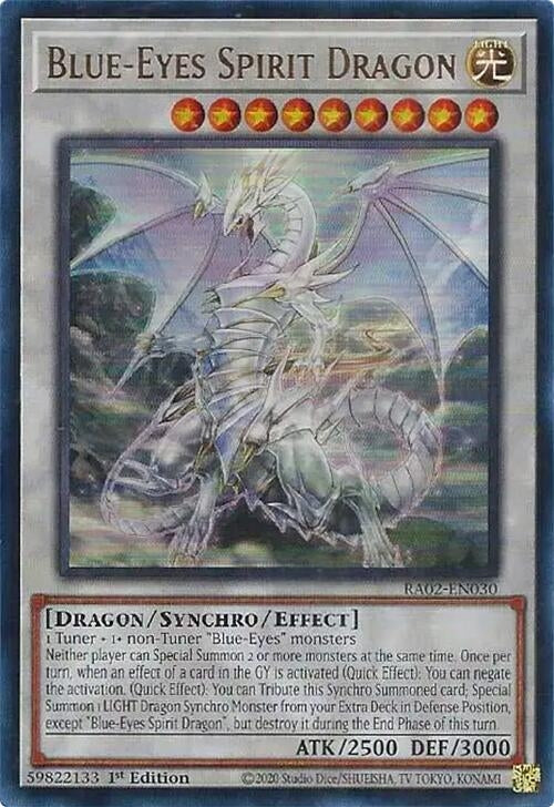 Image for Blue-Eyes Spirit Dragon (UR) (25th Anniversary Rarity Collection II) (RA02-EN030) - YuGiOh