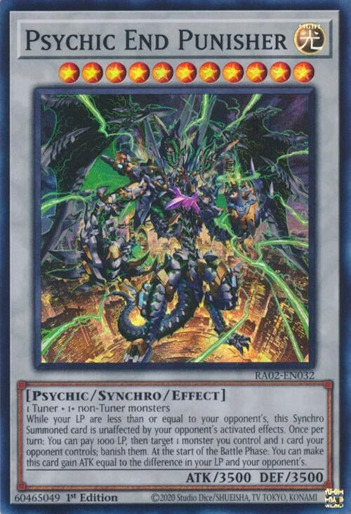 Image for Psychic End Punisher (25th Anniversary Rarity Collection II) (RA02-EN032) - YuGiOh