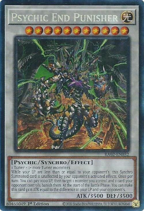 Image for Psychic End Punisher (PCR) (25th Anniversary Rarity Collection II) (RA02-EN032) - YuGiOh
