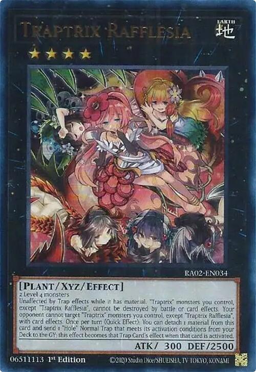 Image for Traptrix Rafflesia (UR) (25th Anniversary Rarity Collection II) (RA02-EN034) - YuGiOh
